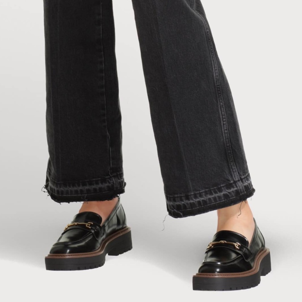 Sam Edelman Laurs Lug sole 
Platform loafers Size 7 Brand New